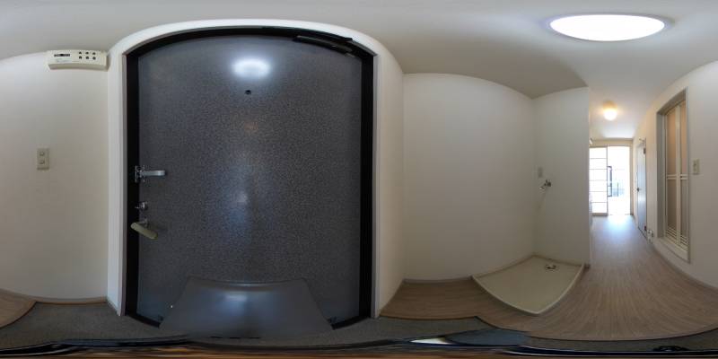 パノラマ画像玄関