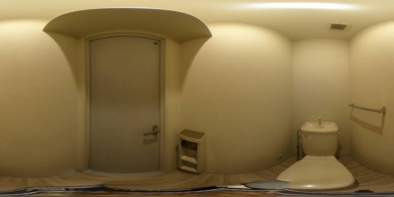 パノラマ画像トイレ