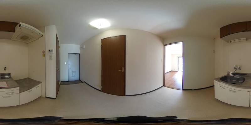 パノラマ画像キッチン