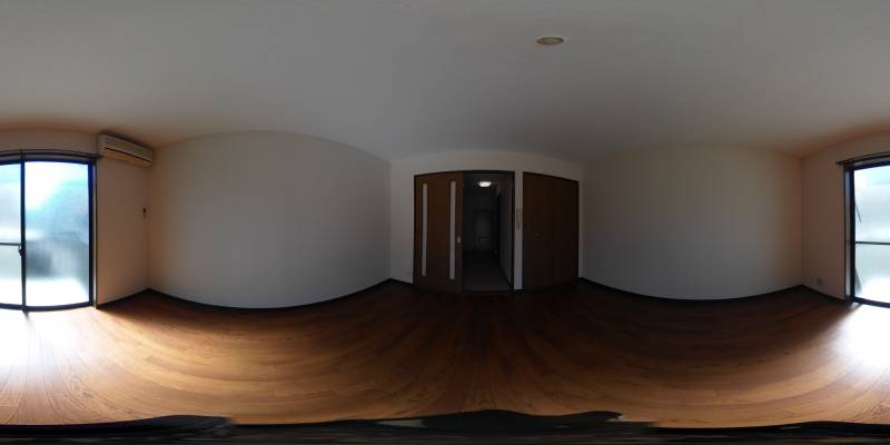 パノラマ画像洋室