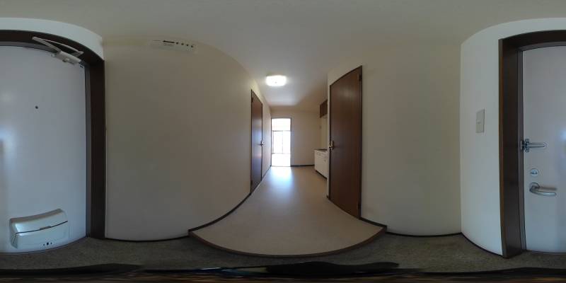 パノラマ画像玄関