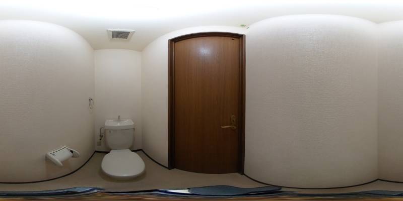 パノラマ画像トイレ