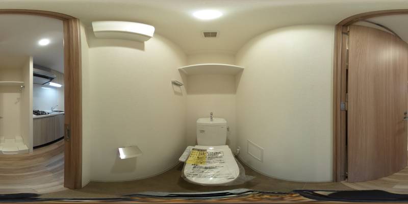 パノラマ画像トイレ