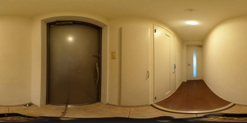 パノラマ画像玄関