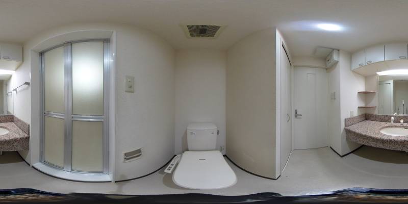 パノラマ画像トイレ