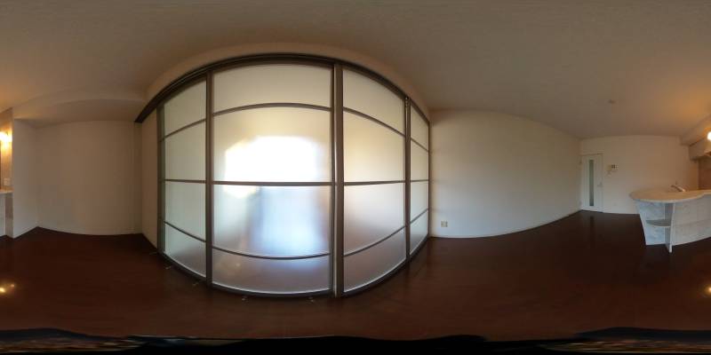 パノラマ画像リビング