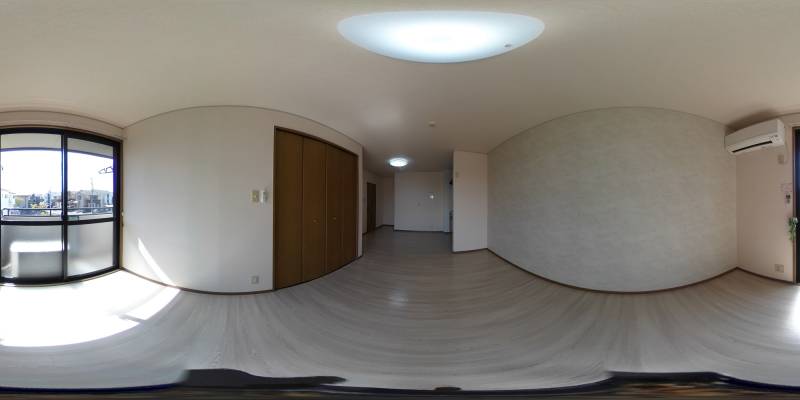 パノラマ画像リビング