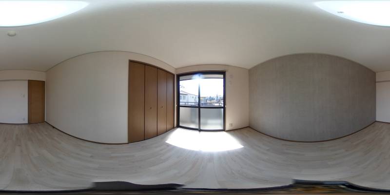 パノラマ画像洋室