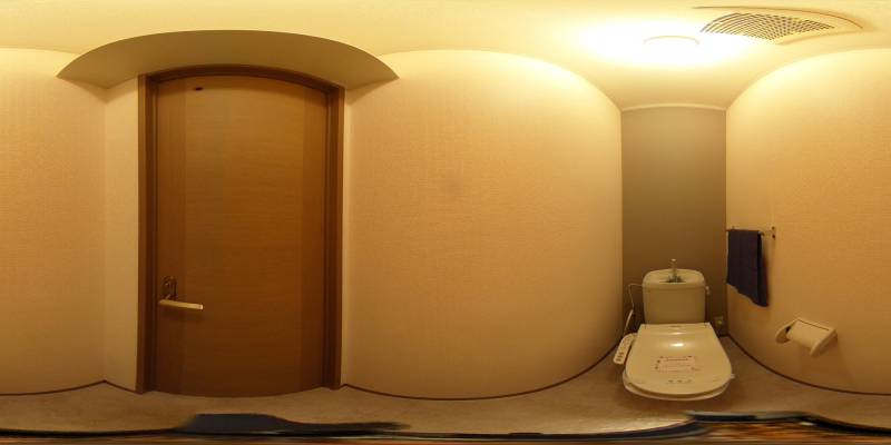 パノラマ画像トイレ