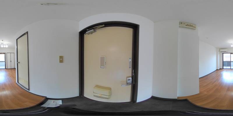 パノラマ画像玄関