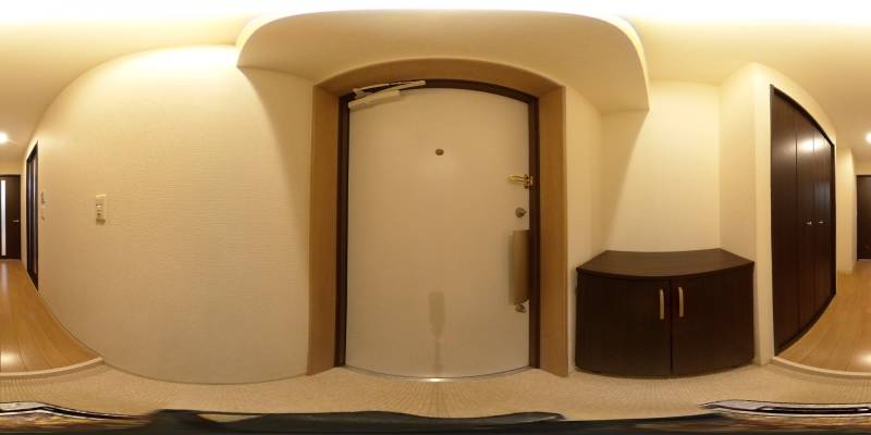 パノラマ画像玄関