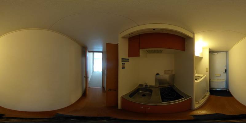 パノラマ画像キッチン