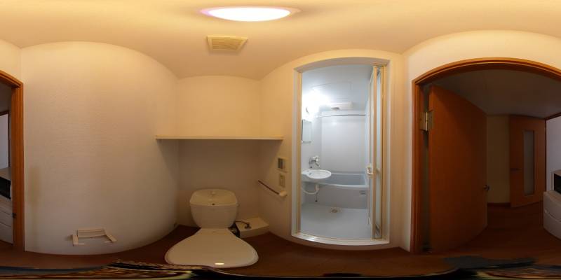 パノラマ画像トイレ