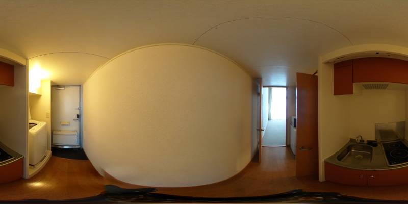 パノラマ画像キッチン