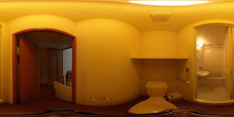 パノラマ画像トイレ