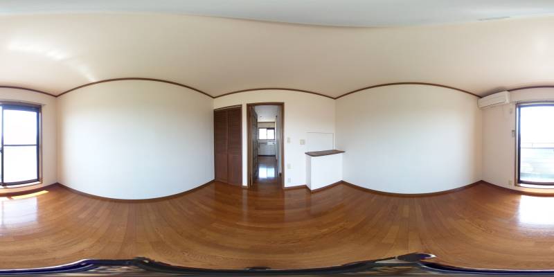 パノラマ画像洋室