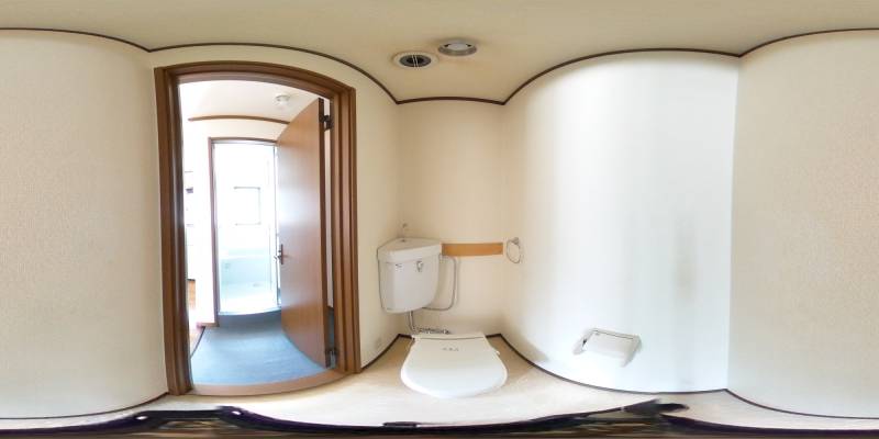 パノラマ画像トイレ