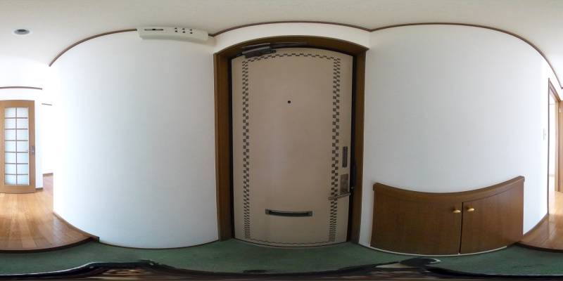 パノラマ画像玄関