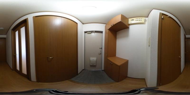 パノラマ画像玄関