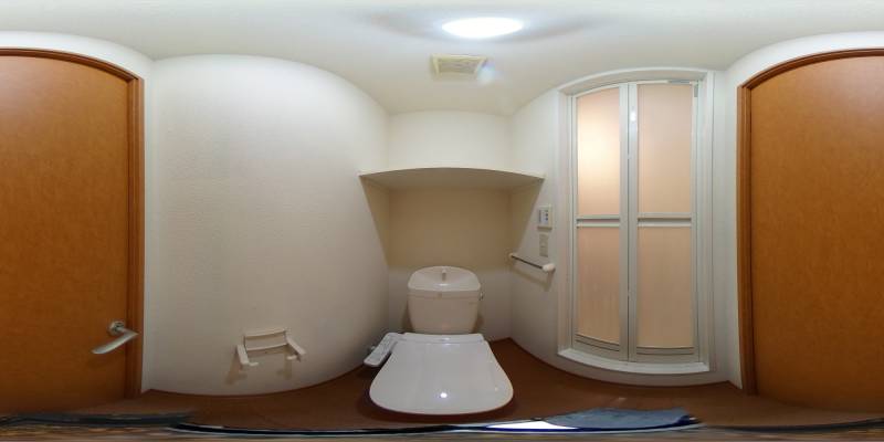 パノラマ画像トイレ