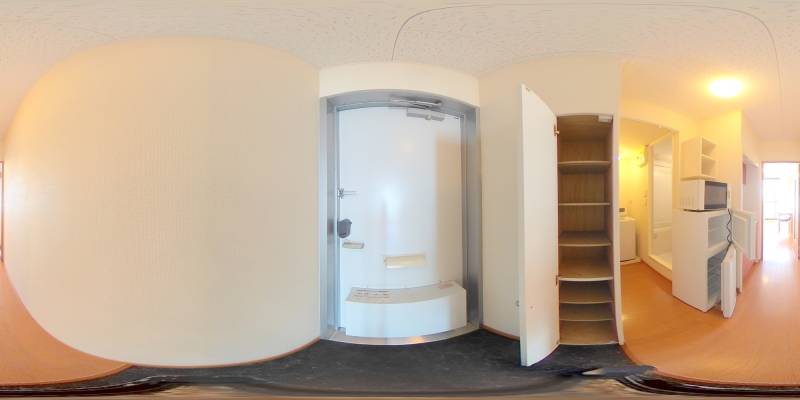 パノラマ画像玄関