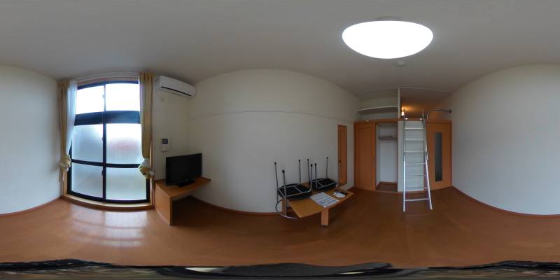 パノラマ画像洋室