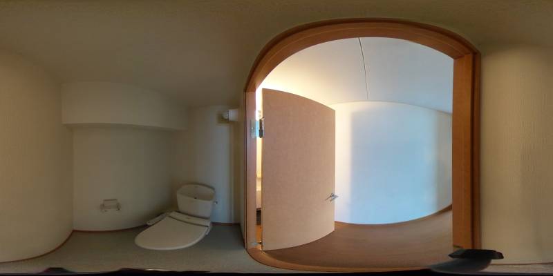 パノラマ画像トイレ