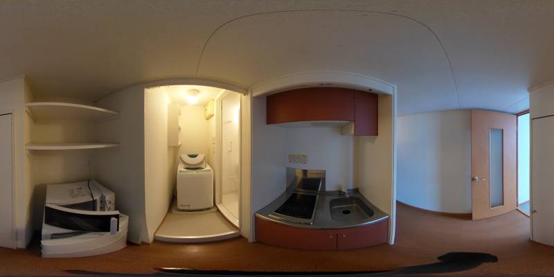 パノラマ画像キッチン