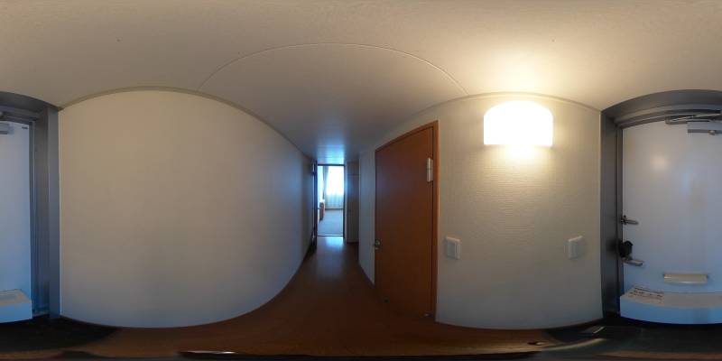 パノラマ画像玄関