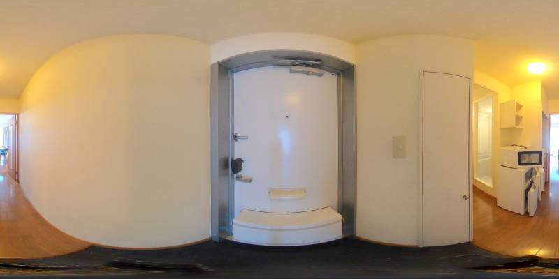 パノラマ画像玄関