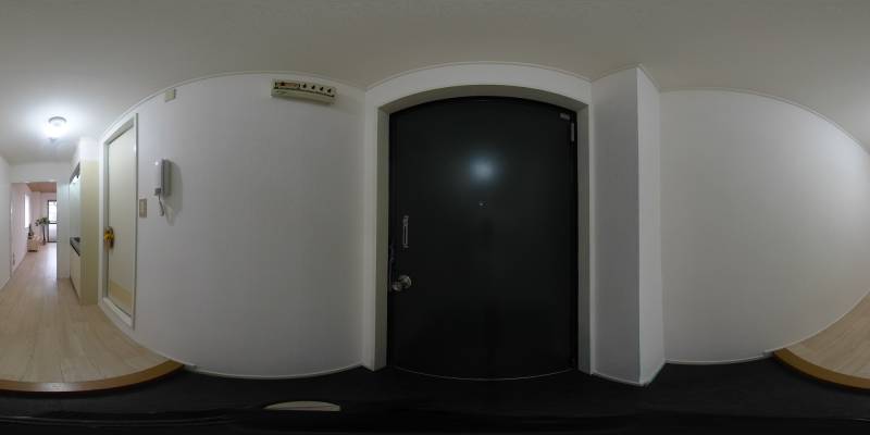 パノラマ画像玄関