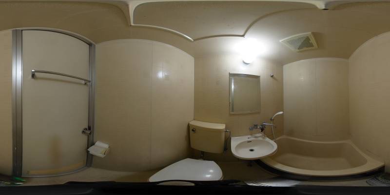 パノラマ画像洗面所