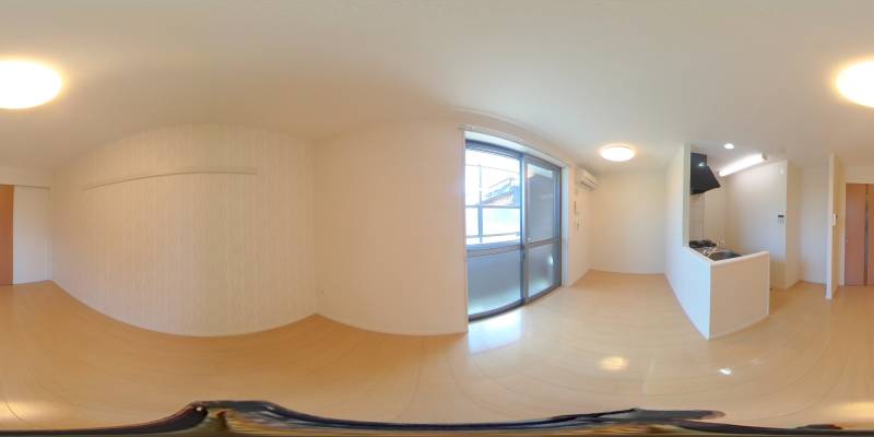 パノラマ画像リビング