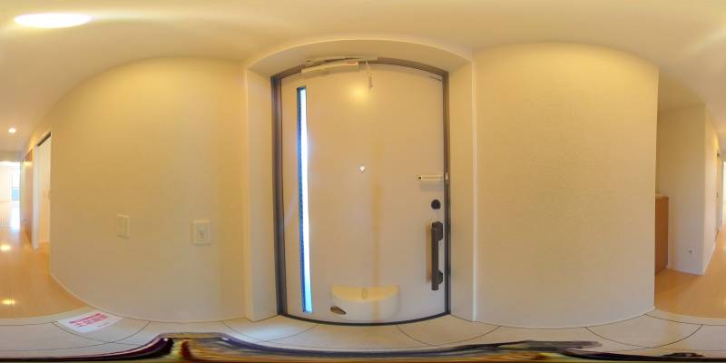 パノラマ画像玄関