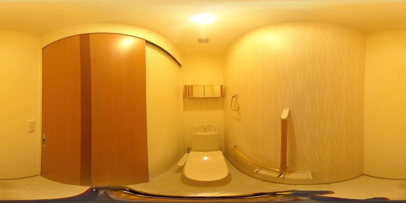 パノラマ画像トイレ