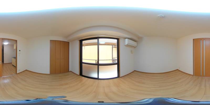 パノラマ画像洋室