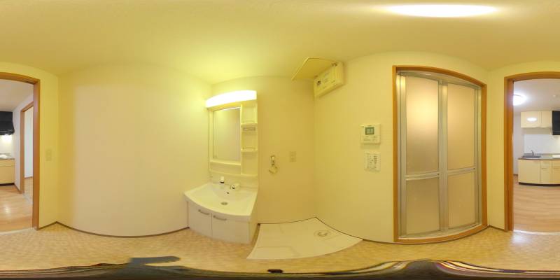 パノラマ画像洗面所