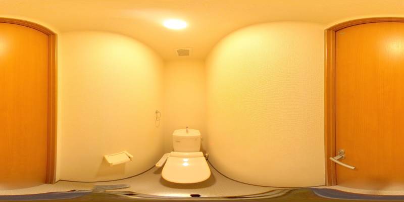 パノラマ画像トイレ