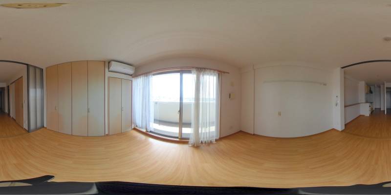 パノラマ画像洋室