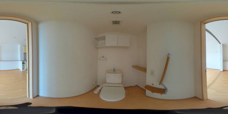 パノラマ画像トイレ