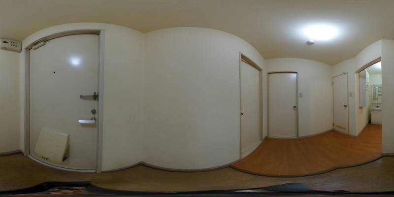 パノラマ画像玄関