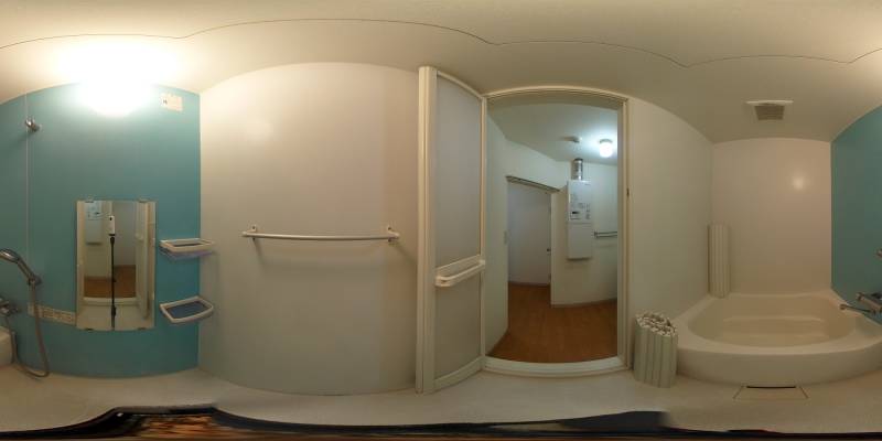 パノラマ画像バスルーム