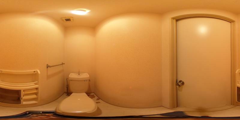 パノラマ画像トイレ