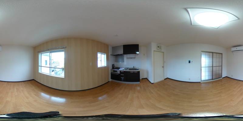 パノラマ画像リビング