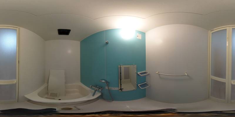 パノラマ画像バスルーム