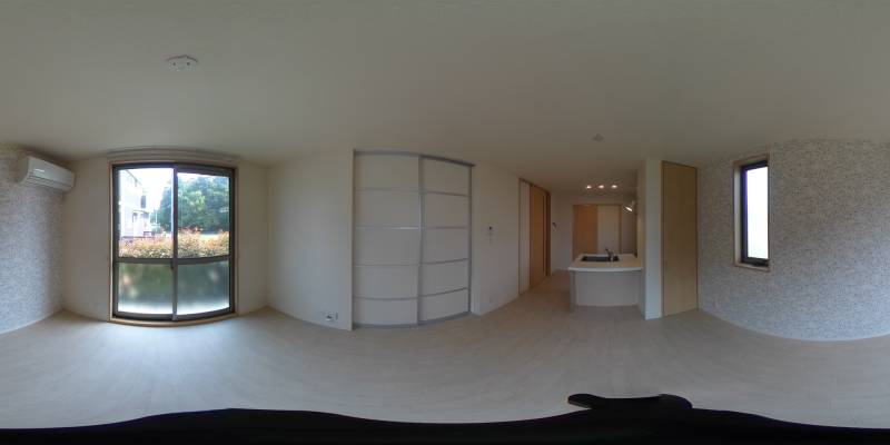 パノラマ画像リビング