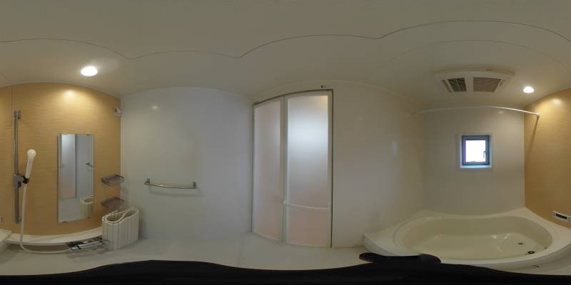 パノラマ画像バスルーム