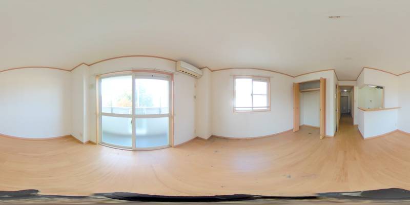 パノラマ画像洋室