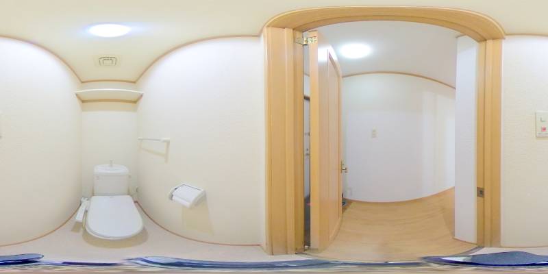 パノラマ画像トイレ