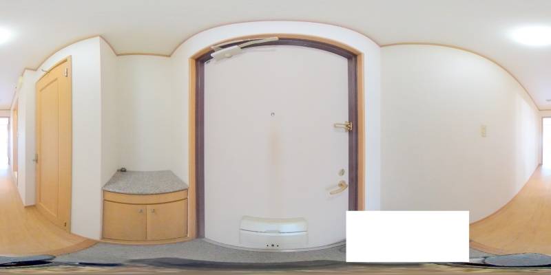 パノラマ画像玄関